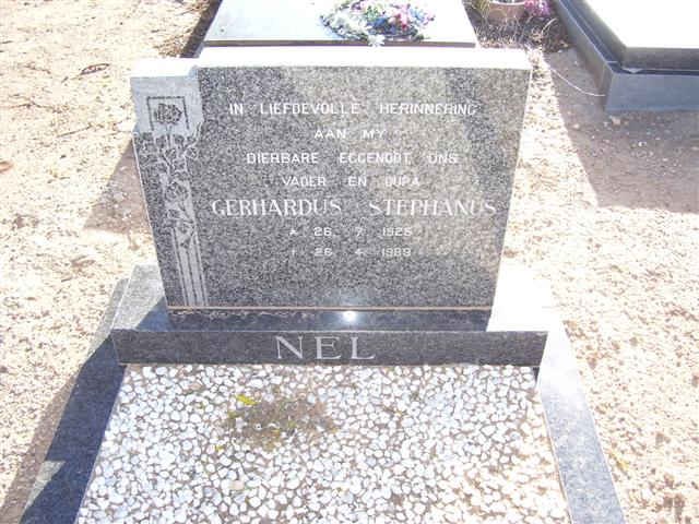 NEL Gerhardus Stephanus 1925-1989
