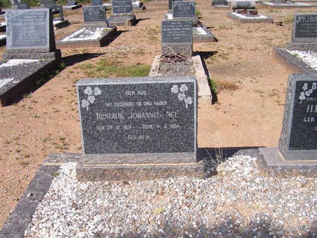 NEL Hendrik Johannes 1871-1954