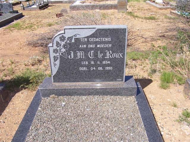 ROUX J.M.C., le 1894-1990