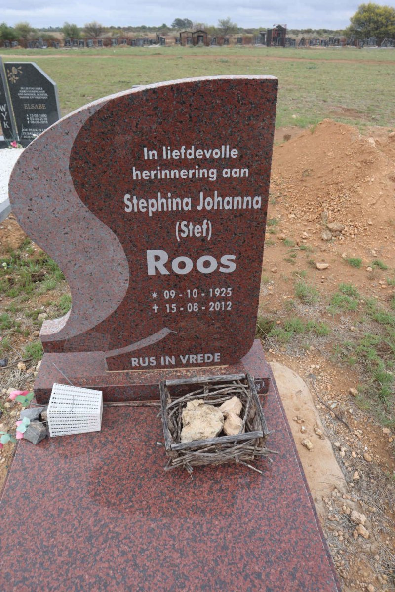 ROOS Stephina Johanna 1925-2012