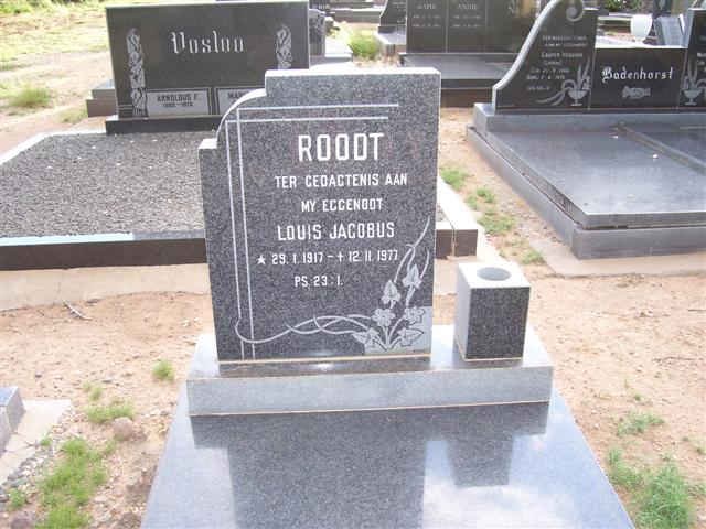 ROODT Louis Jacobus 1917-1977