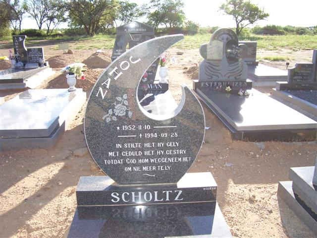 SCHOLTZ Johan 1952-1994