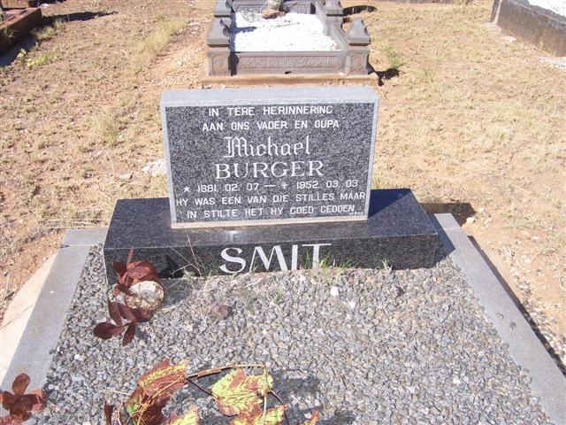 SMIT Michael Burger 1881-1952