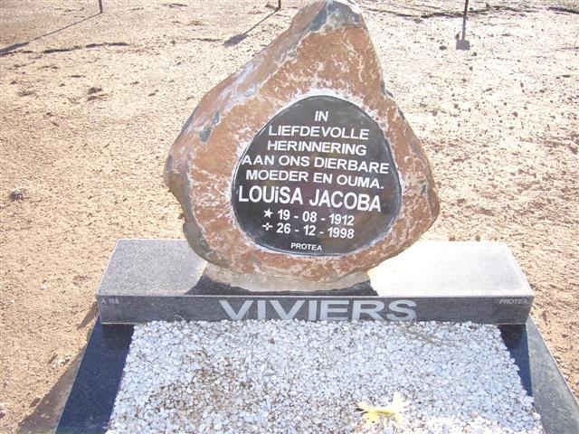 VIVIERS Louisa Jacoba 1912-1998