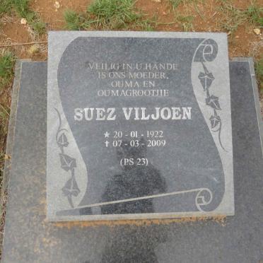 VILJOEN Suez 1922-2009