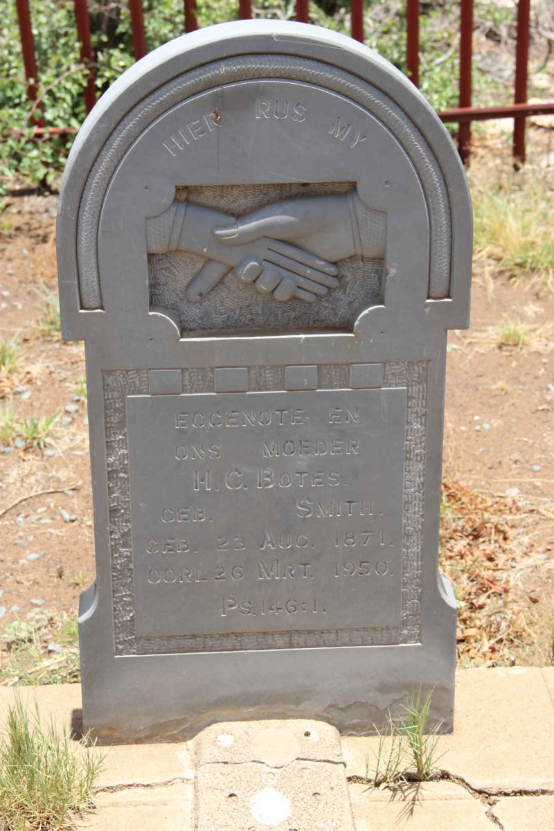 BOTES H.C. nee SMITH 1871-1950
