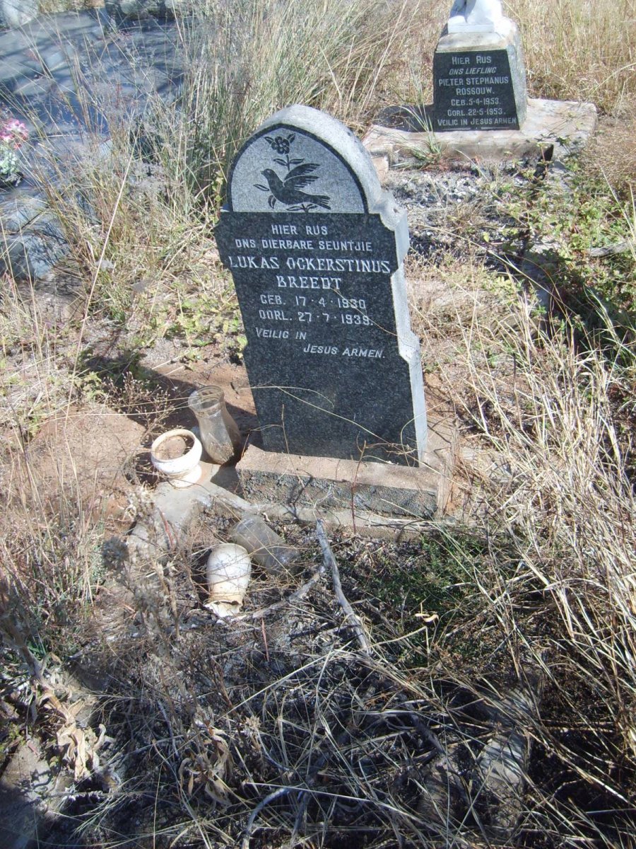 BREEDT Lukas Ockerstinus 1930-1939