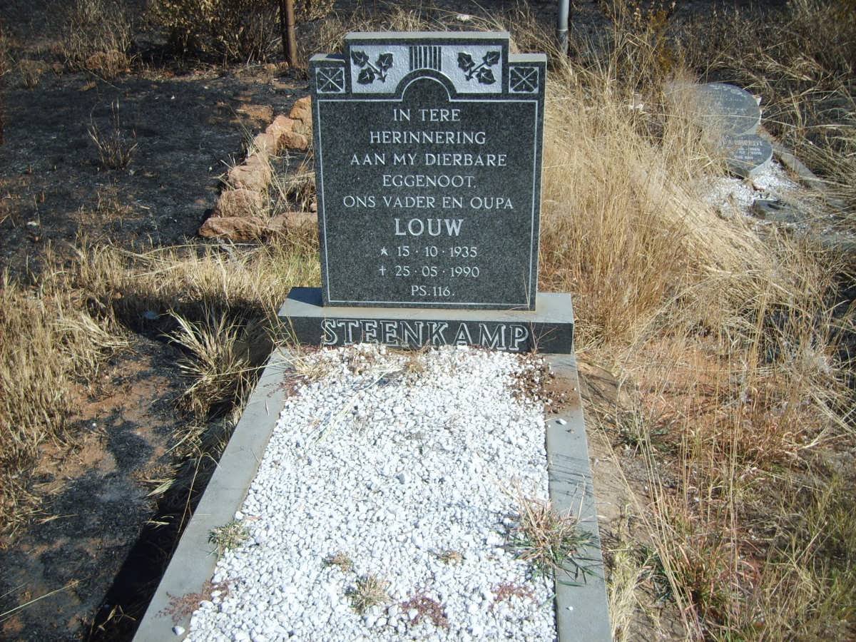 STEENKAMP Louw 1935-1990