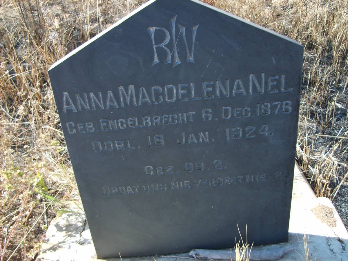 NEL Anna Magdalena nee ENGELBRECHT 1876-1924