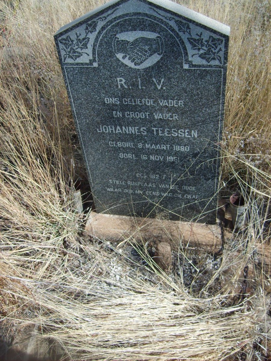 TEESSEN Johannes 1890-1951