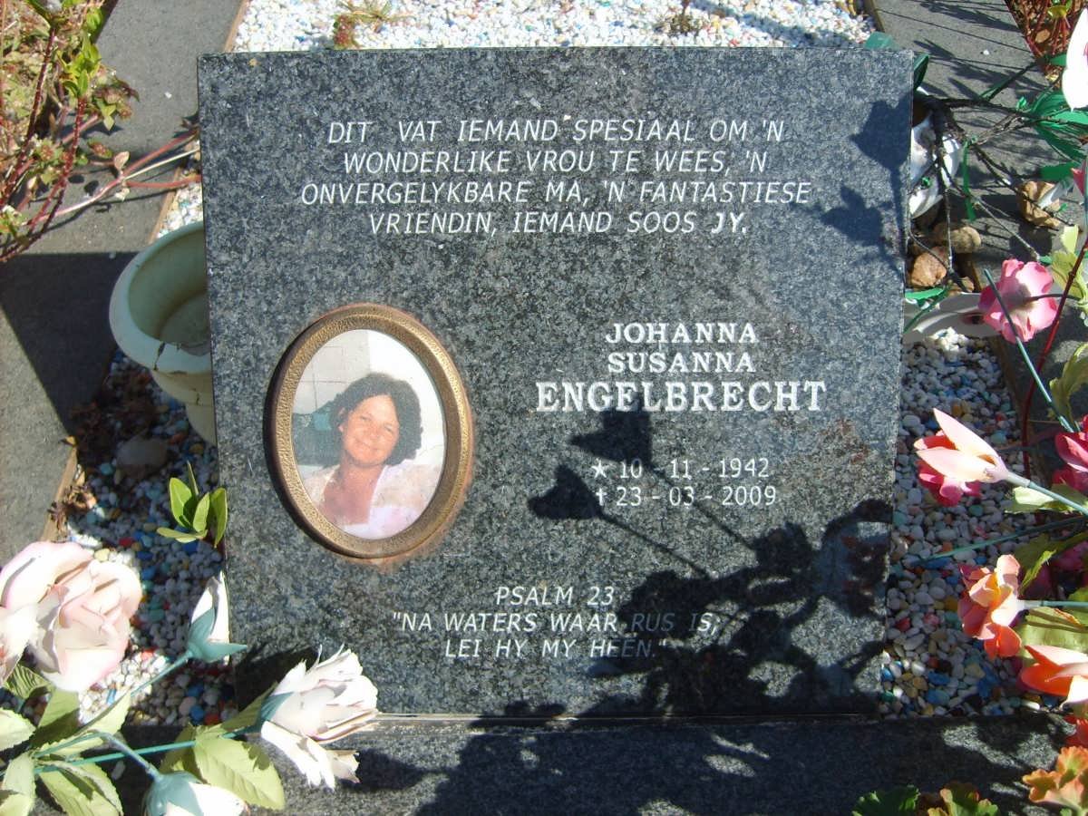 ENGELBRECHT Johanna Susanna 1942-2009