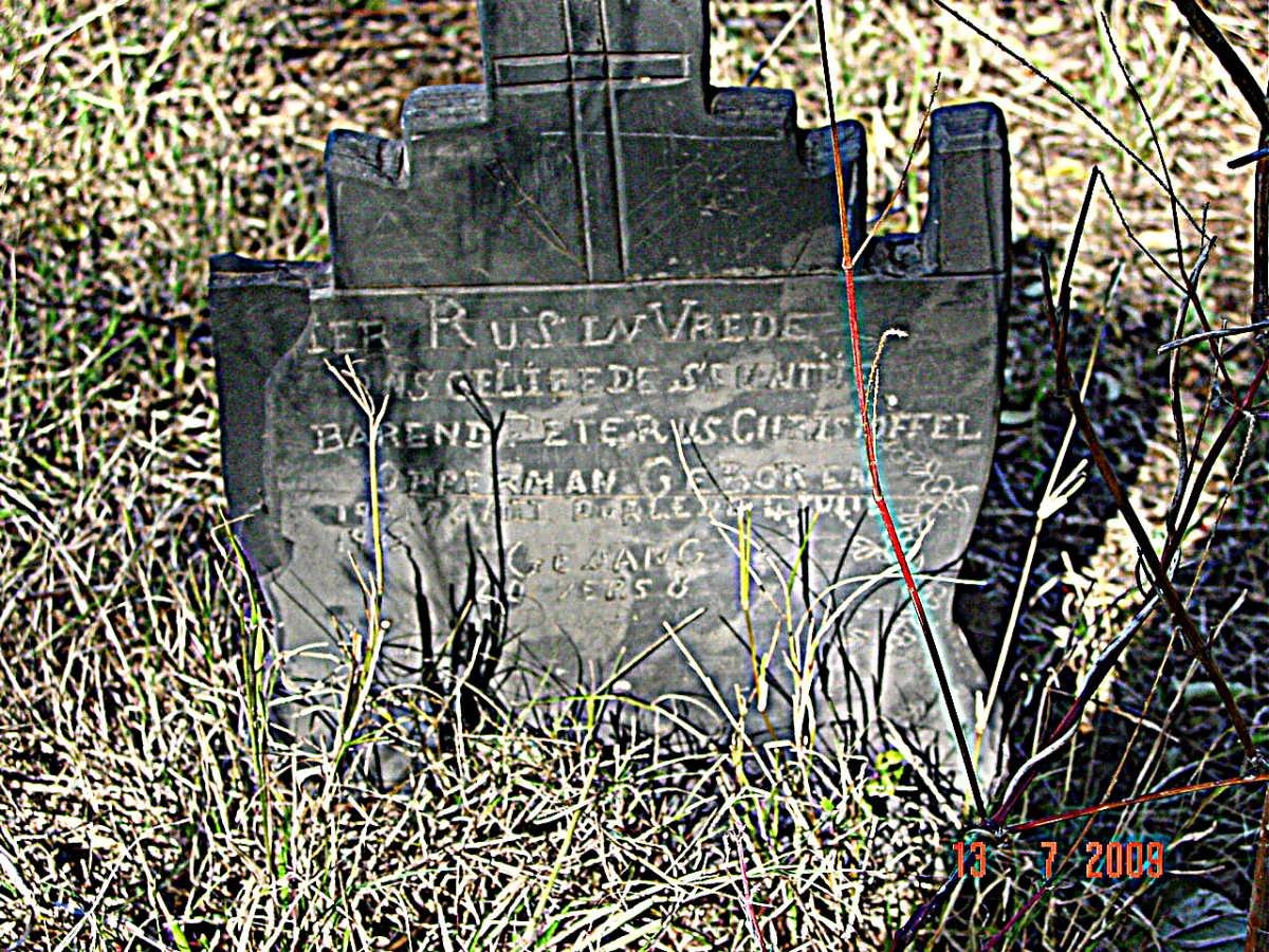 OPPERMAN Barend Eterus Christoffel