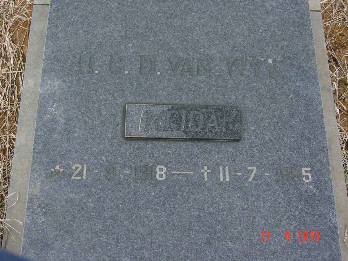 WYK H.G.D., van 1918-19?5