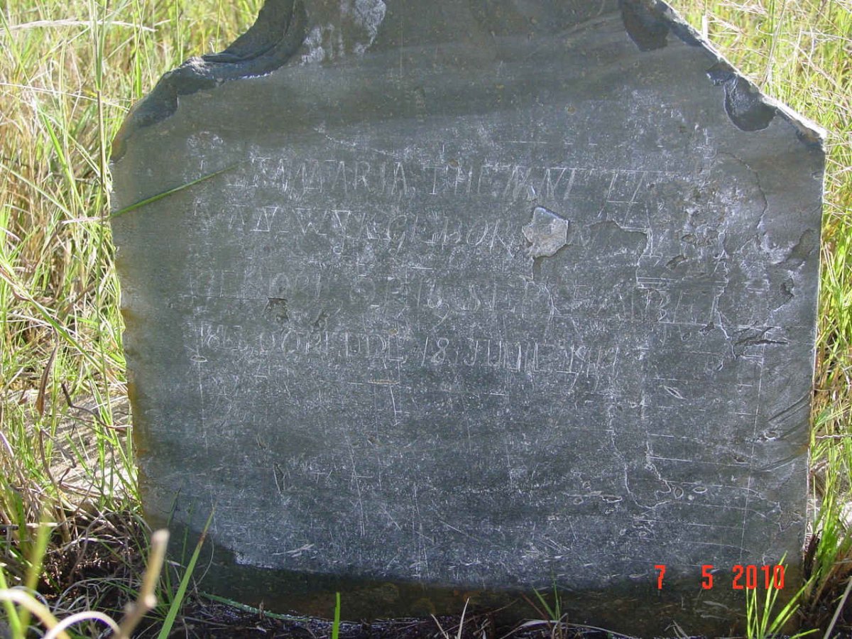 WYK Anna Maria Thenne?, van nee ?? 1866-1911