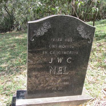 NEL J.W.C. 1903-1981