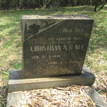 NEL Christiaan N.H. 1896-1970