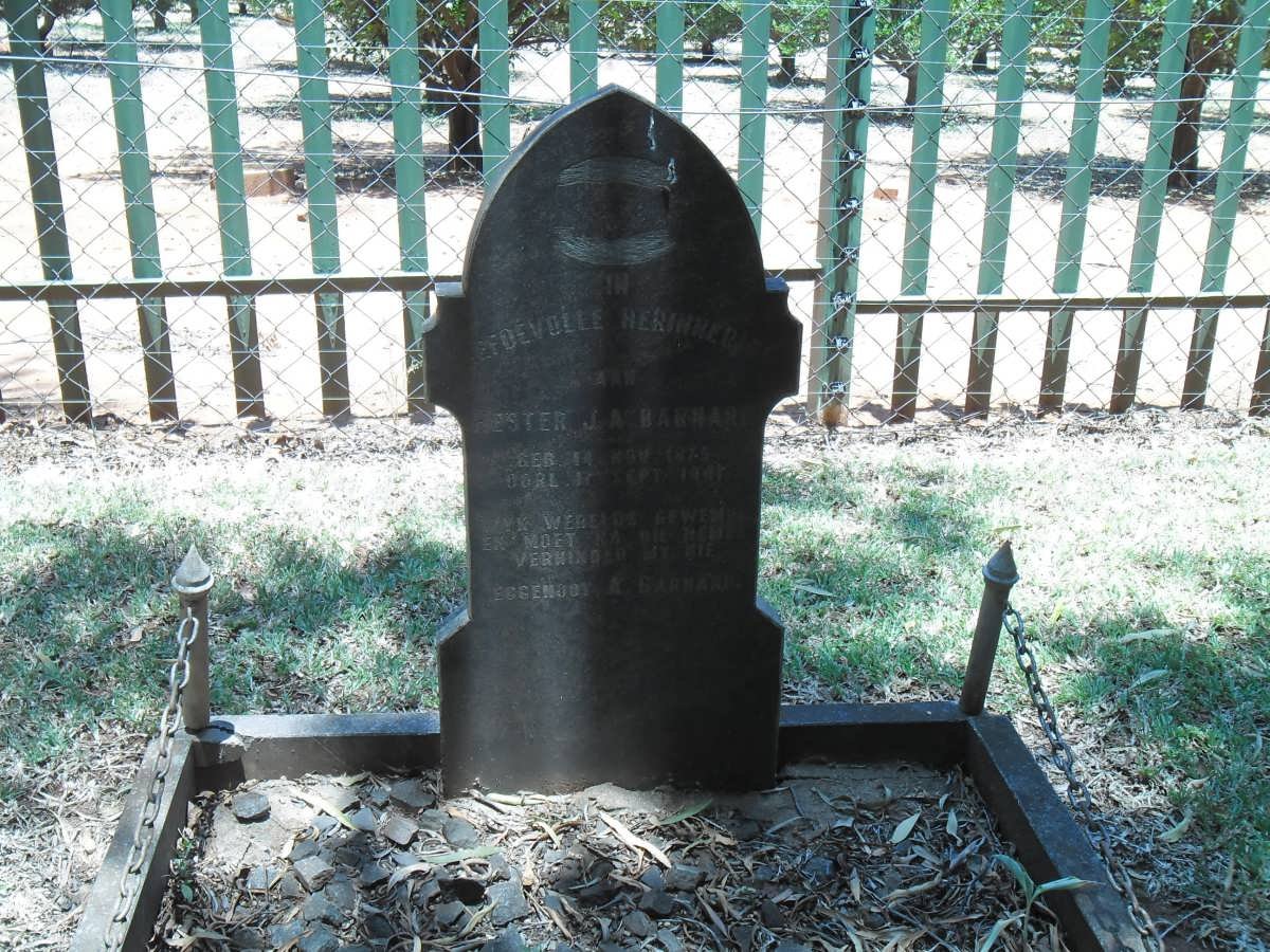 BARNARD Hester J.A. 