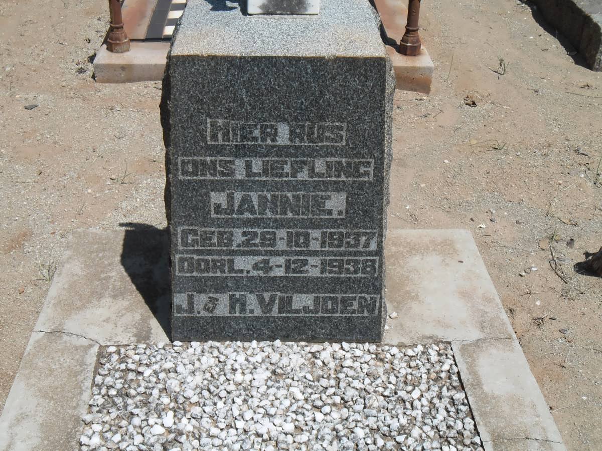 VILJOEN Jannie 1937-1938
