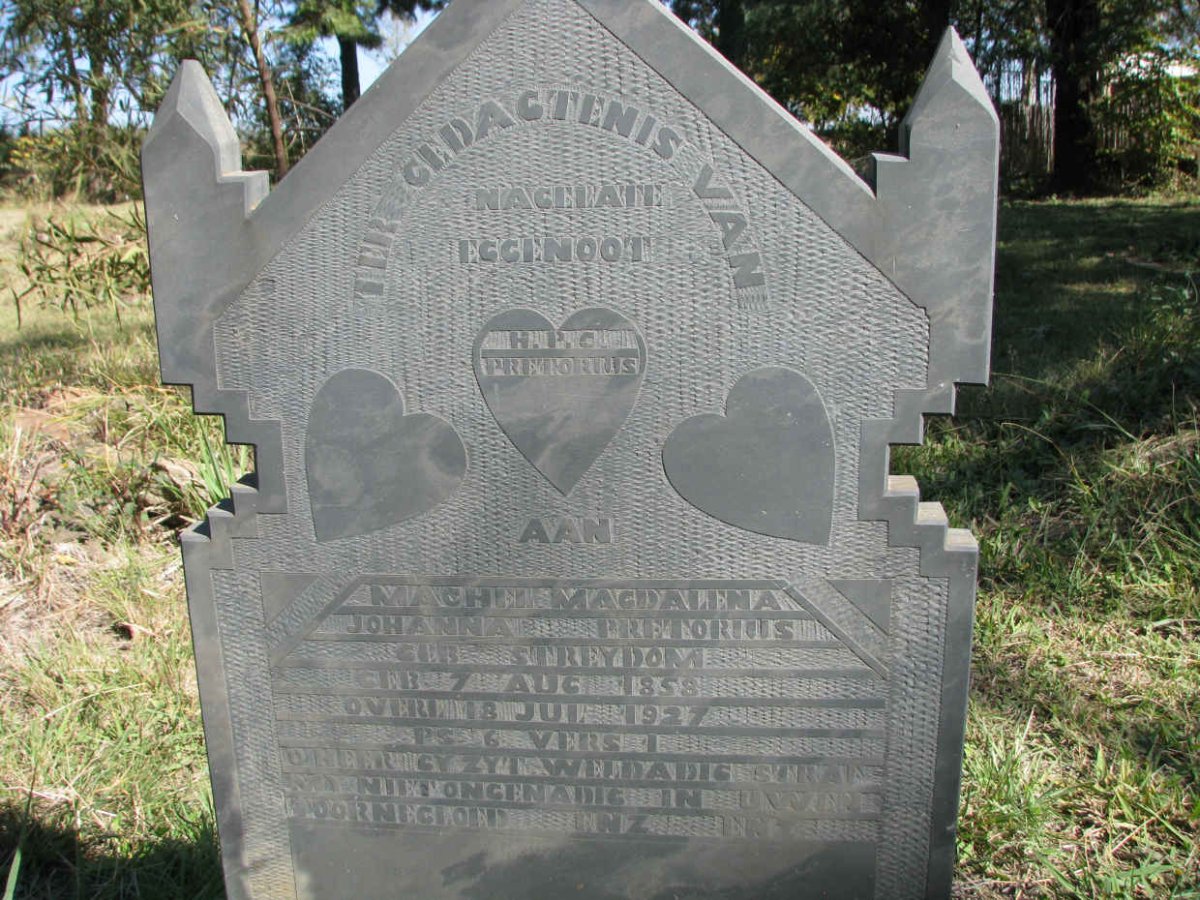 PRETORIUS M. Magdalena Johanna nee STRYDOM 1858-1927