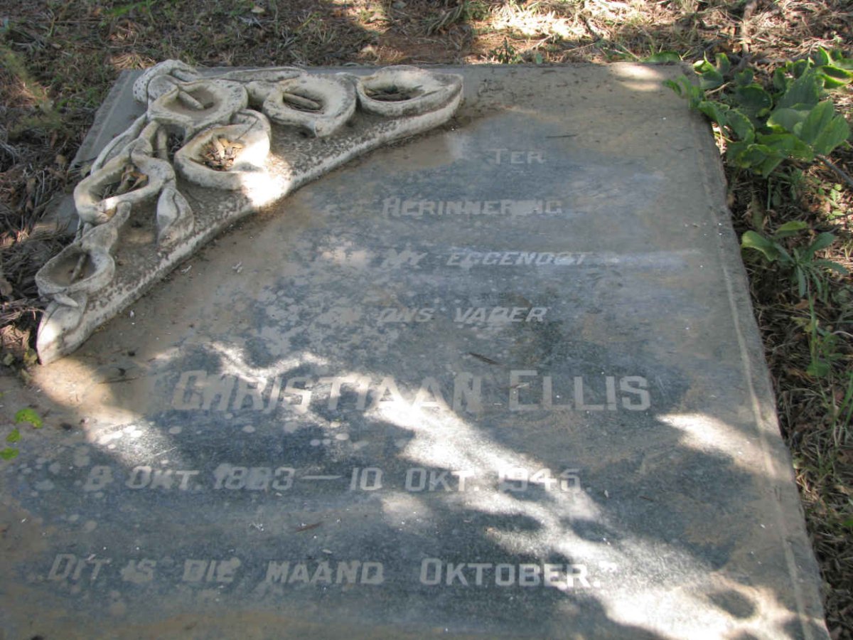 ELLIS Christiaan 18?3-1945