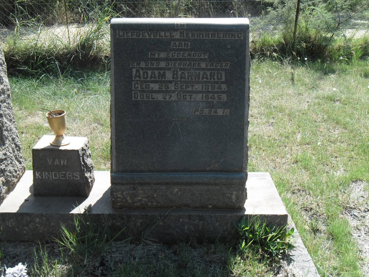 BARNARD Adam 1894-1945