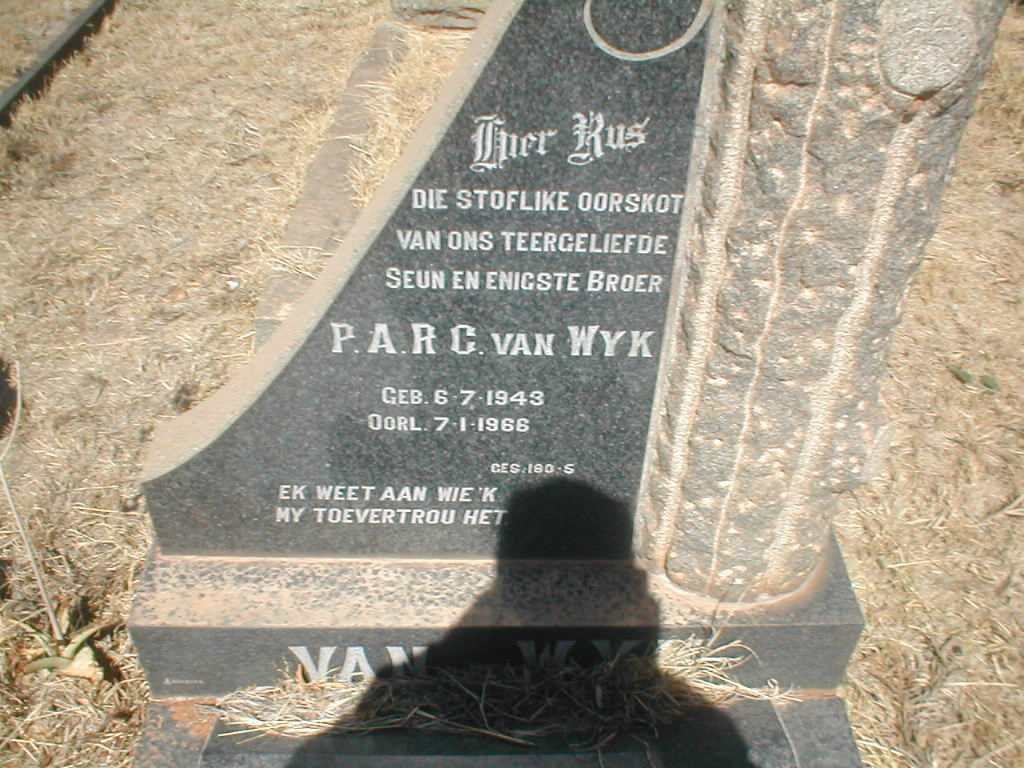 WYK P.A.R.C., van 1943-1966