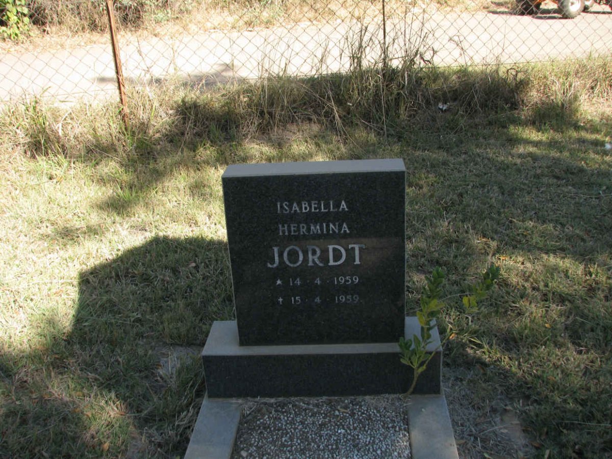 JORDT Isabella Hermina 1959-1959