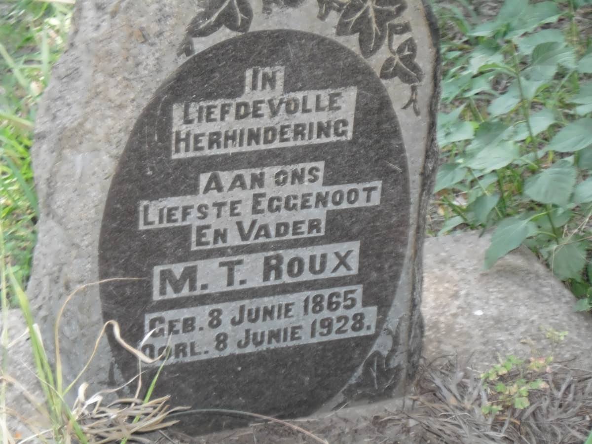 ROUX M.T. 1865-1928