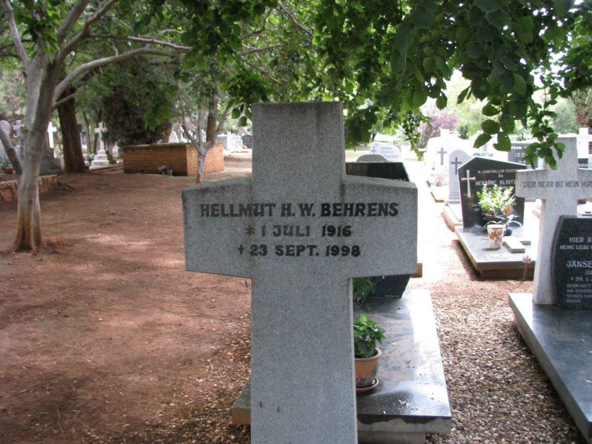 BEHRENS Hellmut H.W. 1916-1998
