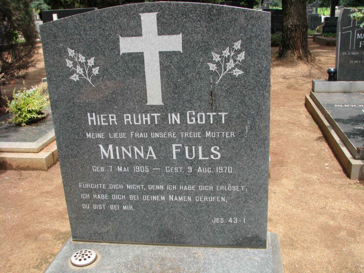 FULS Minna 1905-1970