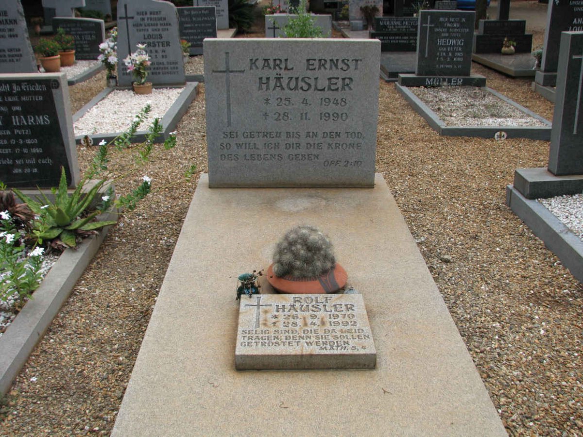 HAUSLER Karl Ernst 1948-1990 :: HAUSLER Rolf 1970-1992