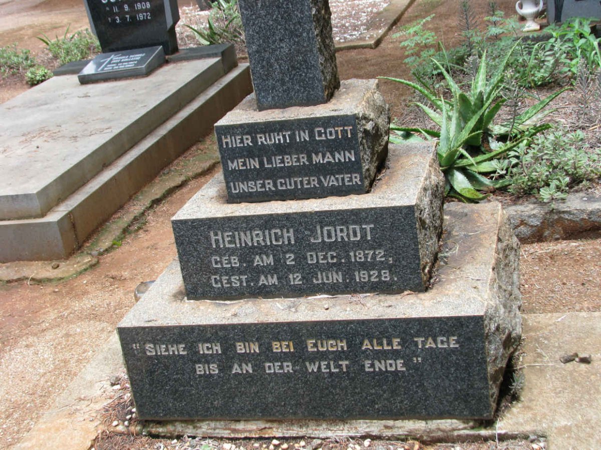 JORDT Heinrich 1872-1928