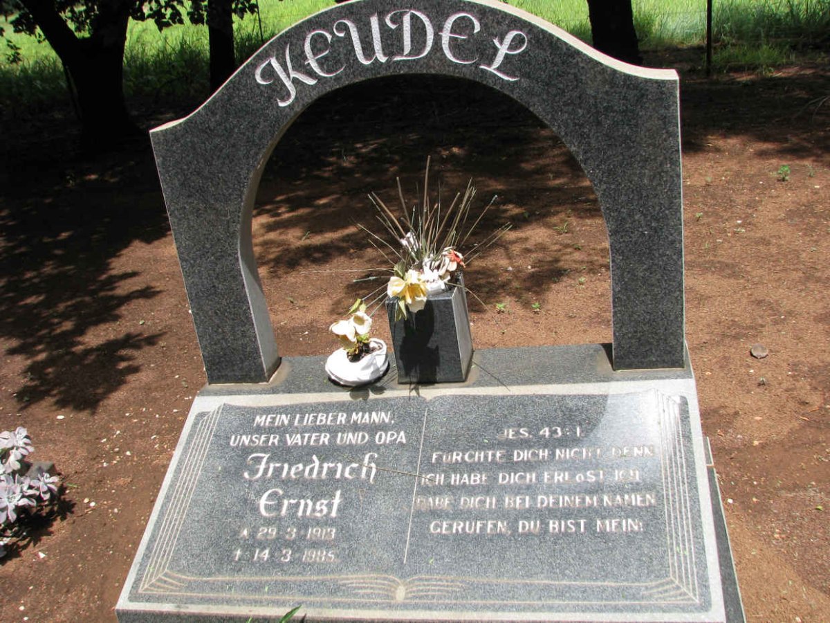 KEUDEL Friedrich Ernst 1913-1985