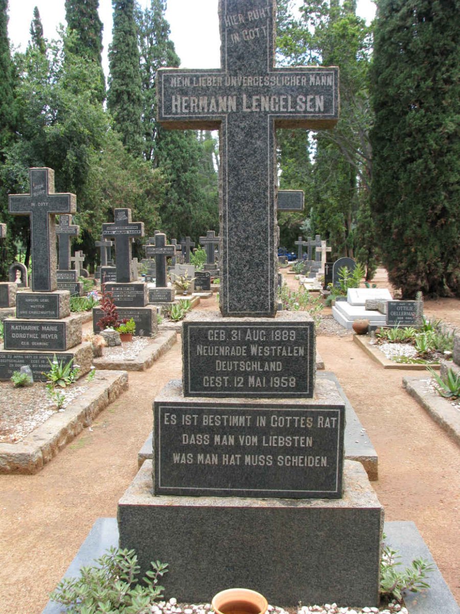 LENGELSEN Hermann 1889-1958