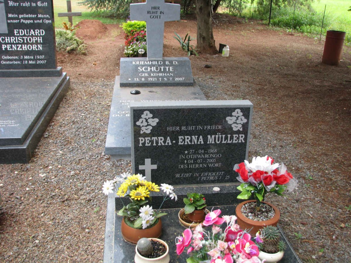 MULLER Petra-Erna 1968-2005