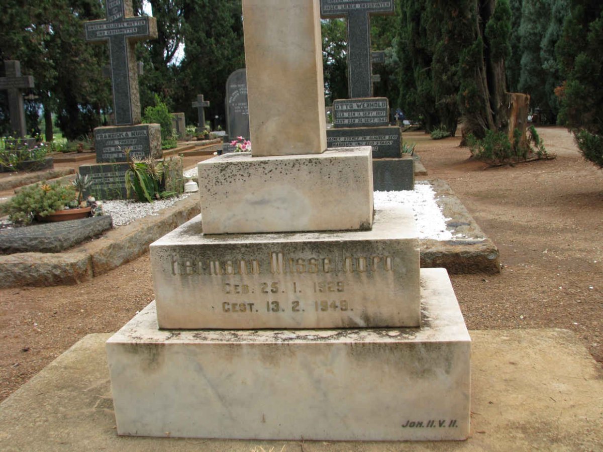 MISSELHORN Hermann 1929-1949