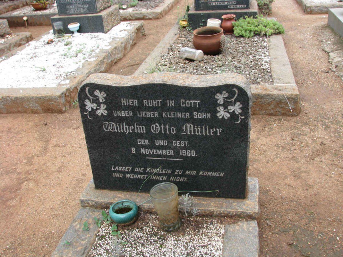 MULLER Wilhelm Otto 1960-1960