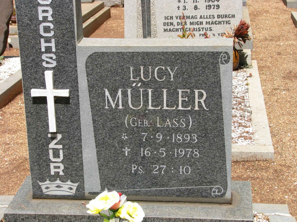 MULLER Lucy nee LASS 1893-1978