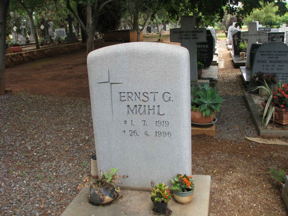 MUHL Ernst G. 1919-1996