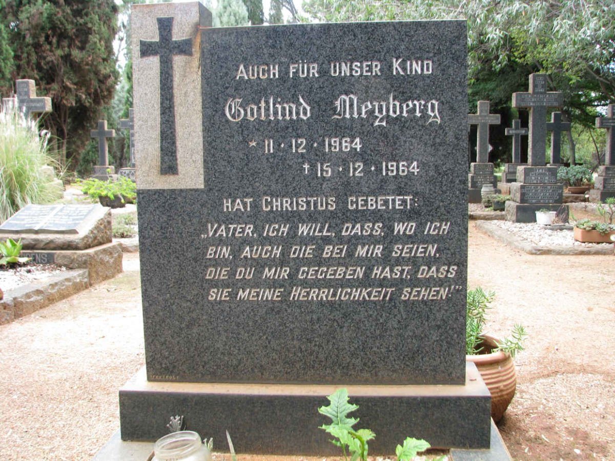 MEYBERG Gotlind 1964-1964