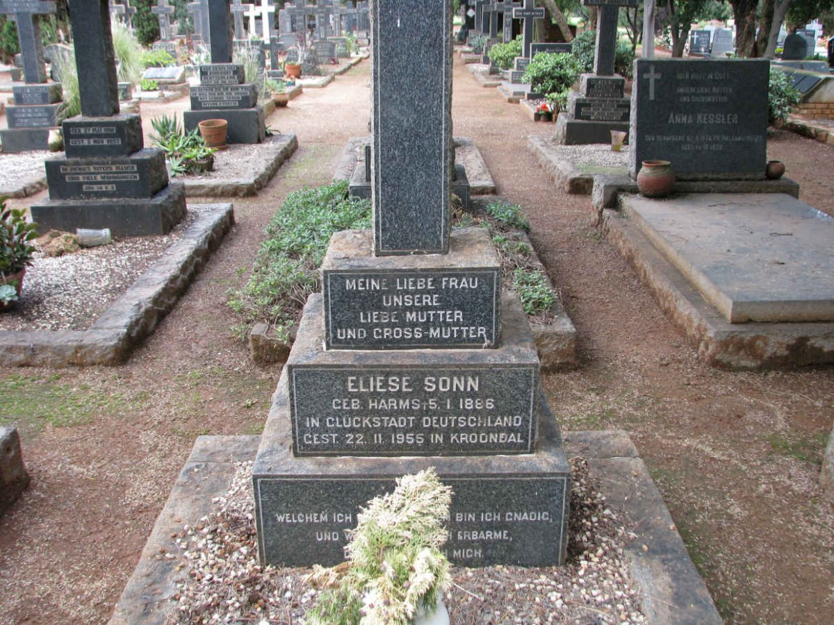 SONN Eliese nee HARMS 1886-1955