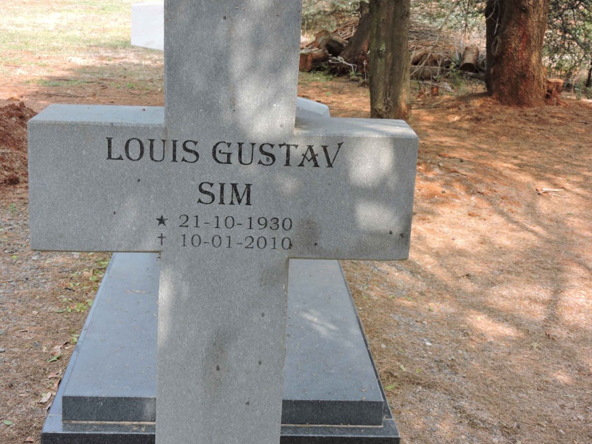 SIM Louis Gustav 1930-2010
