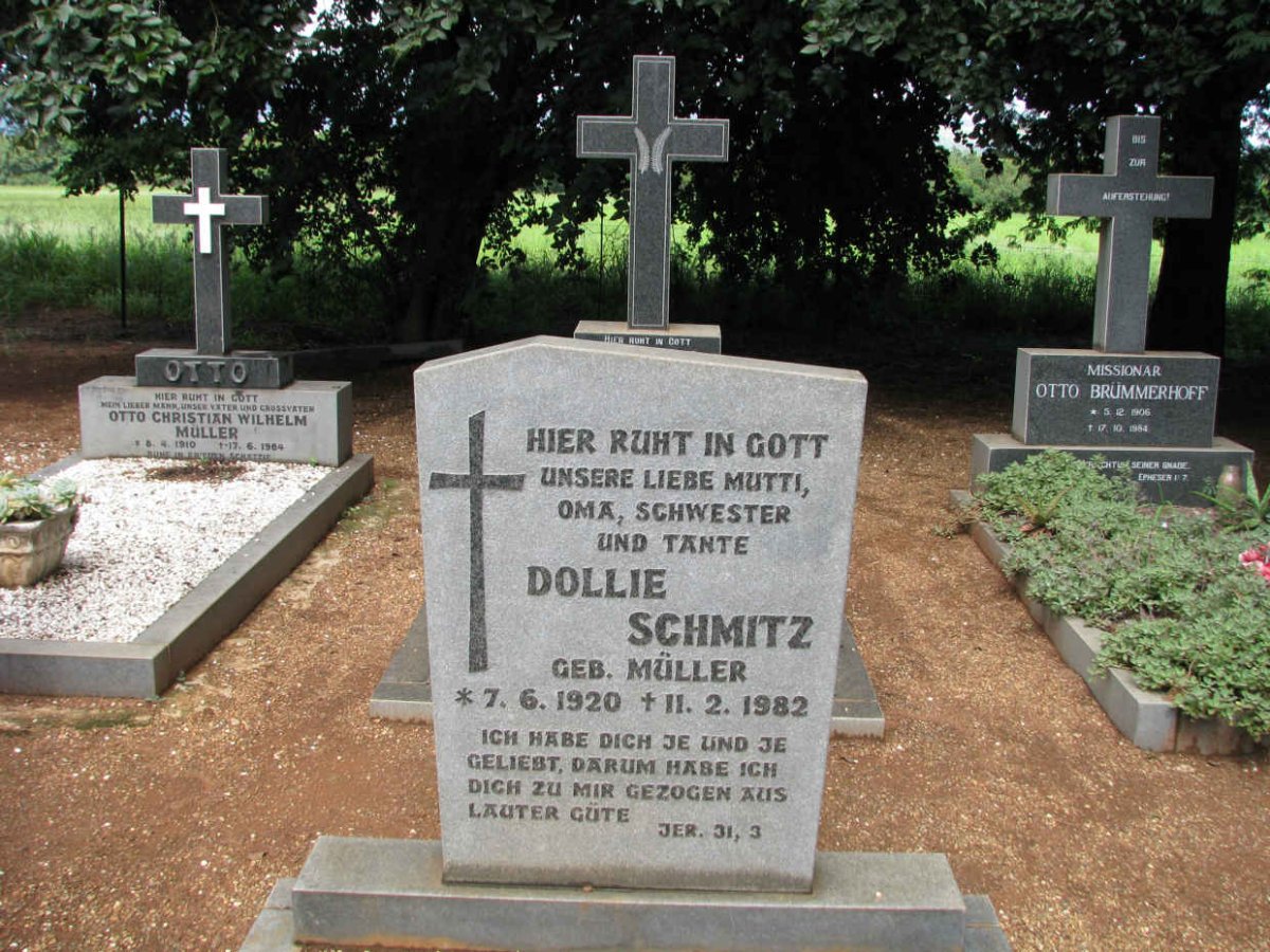 SCHMITZ Dollie nee MULLER 1920-1982