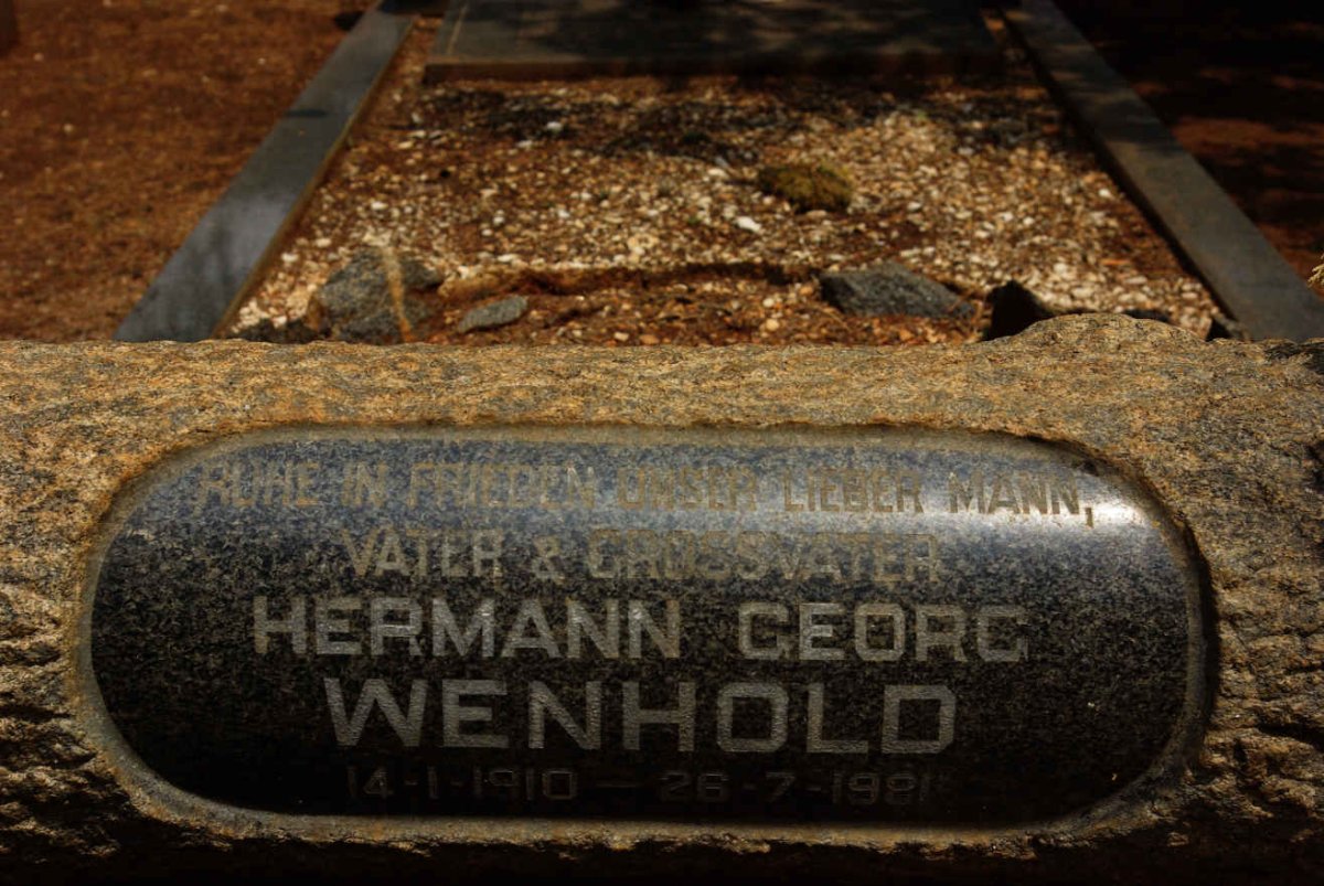 WENHOLD Hermann Georg 1910-1981