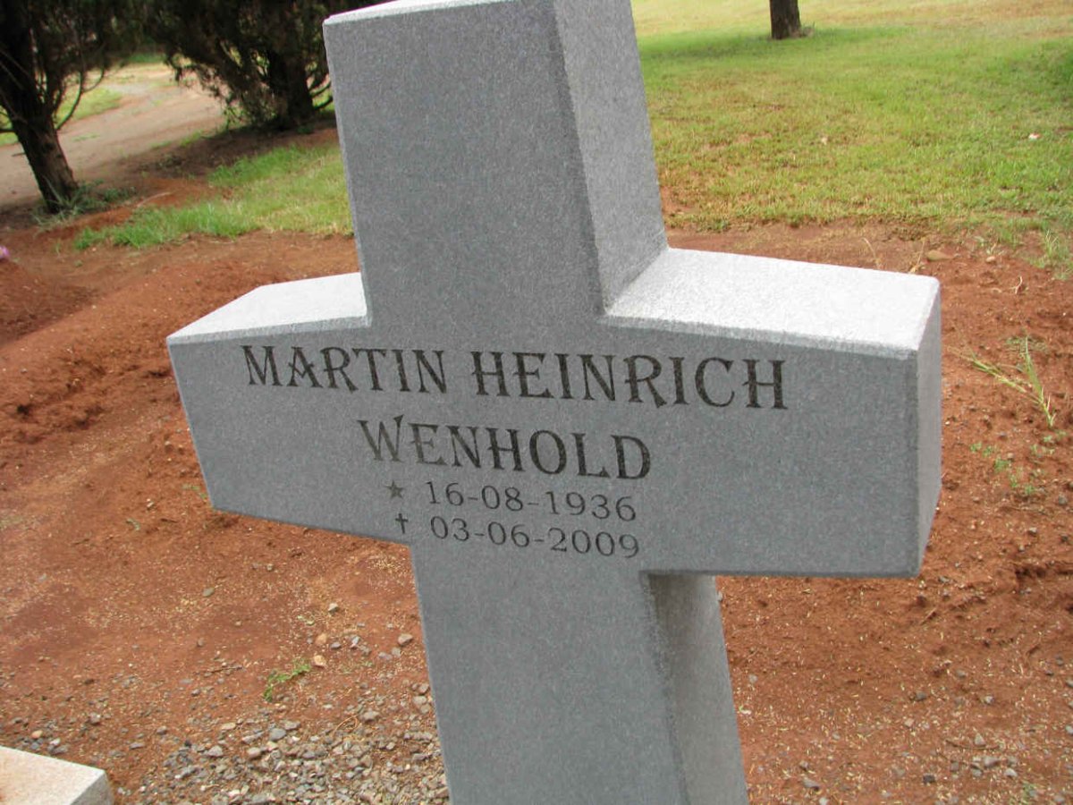 WENHOLD Martin Heinrich 1936-2009