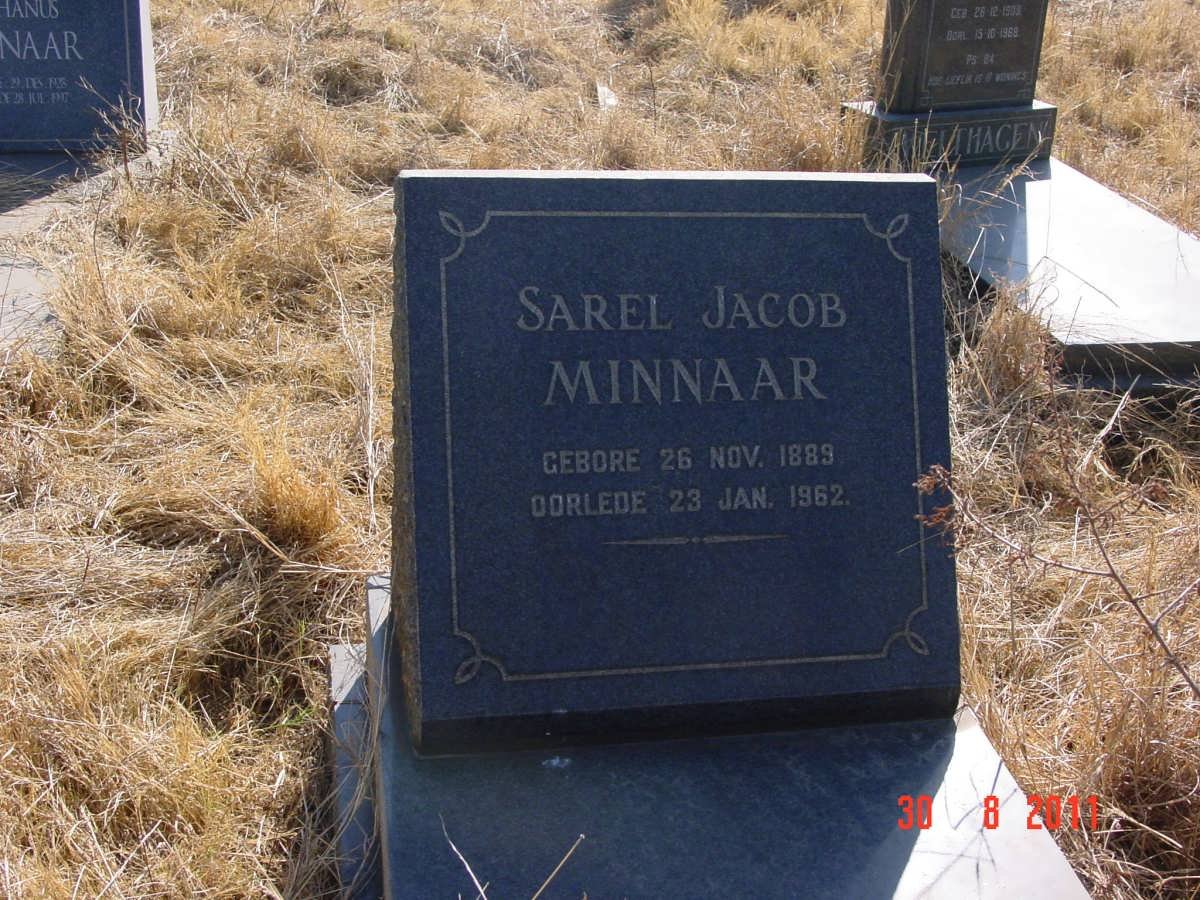 MINNAAR Sarel Jacob 1889-1962