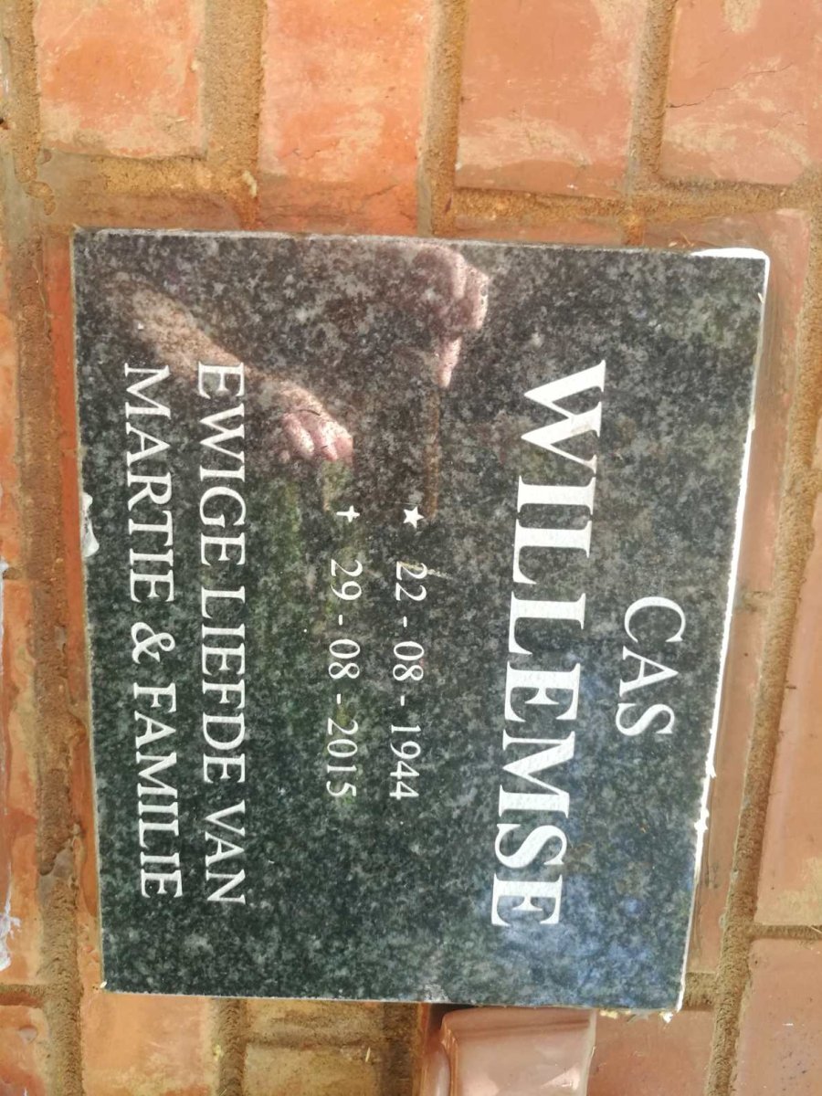 WILLEMSE Cas 1944-2015 