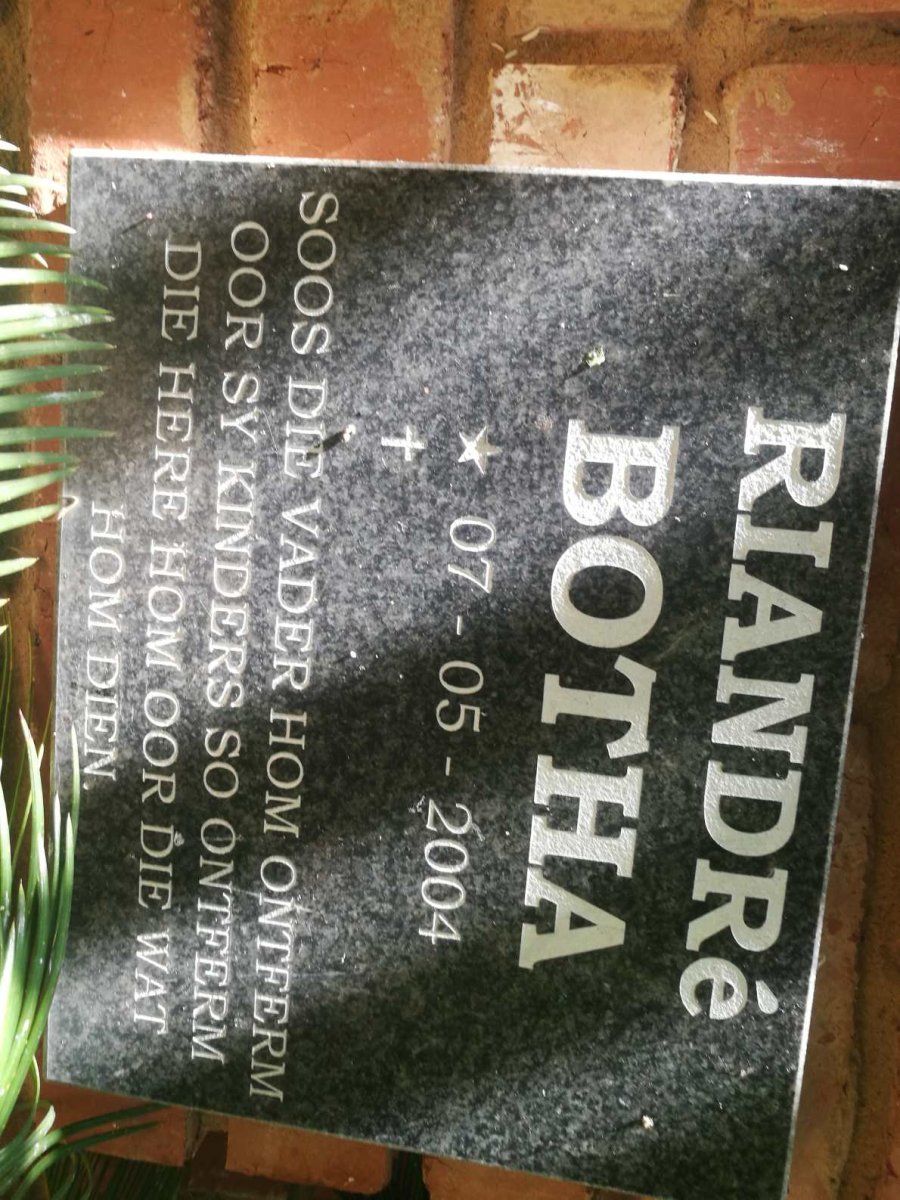 BOTHA Riandré 2004-