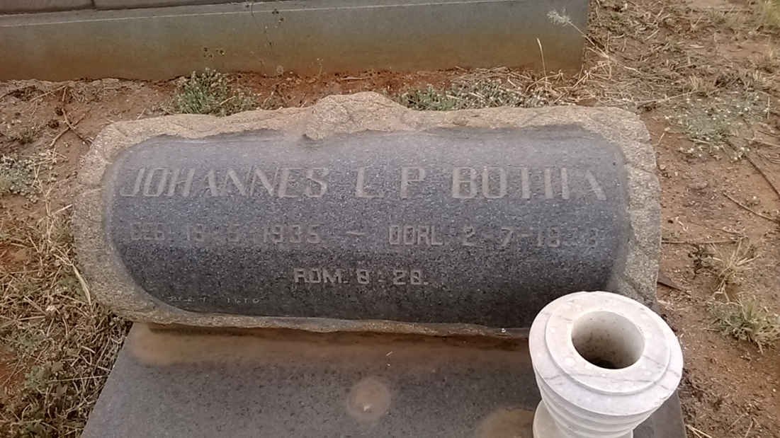 BOTHA Johannes Lodewikus Petrus 1935-1973