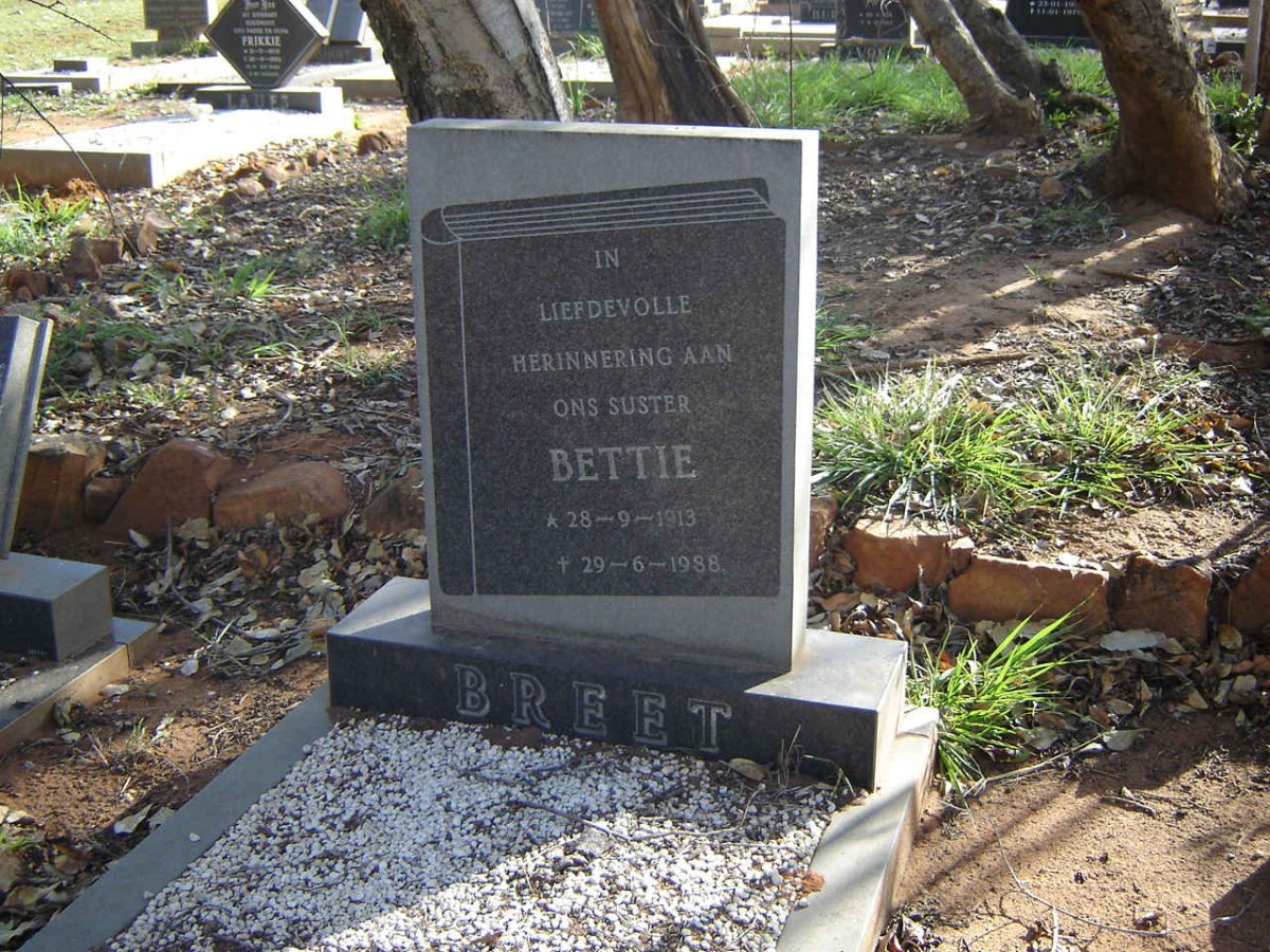 BREET Bettie 1913-1988
